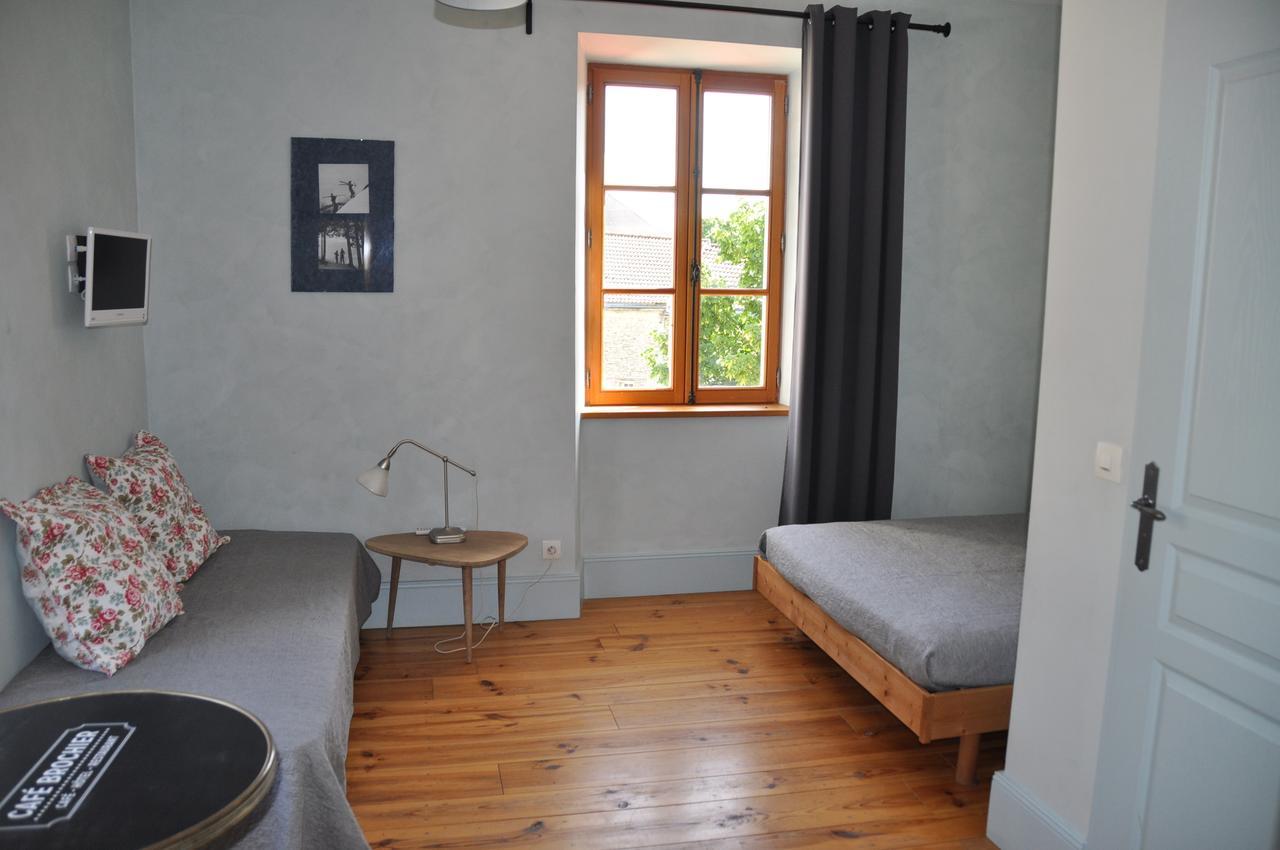 Cafe Brochier Hotel Saint-Julien-en-Vercors Zimmer foto